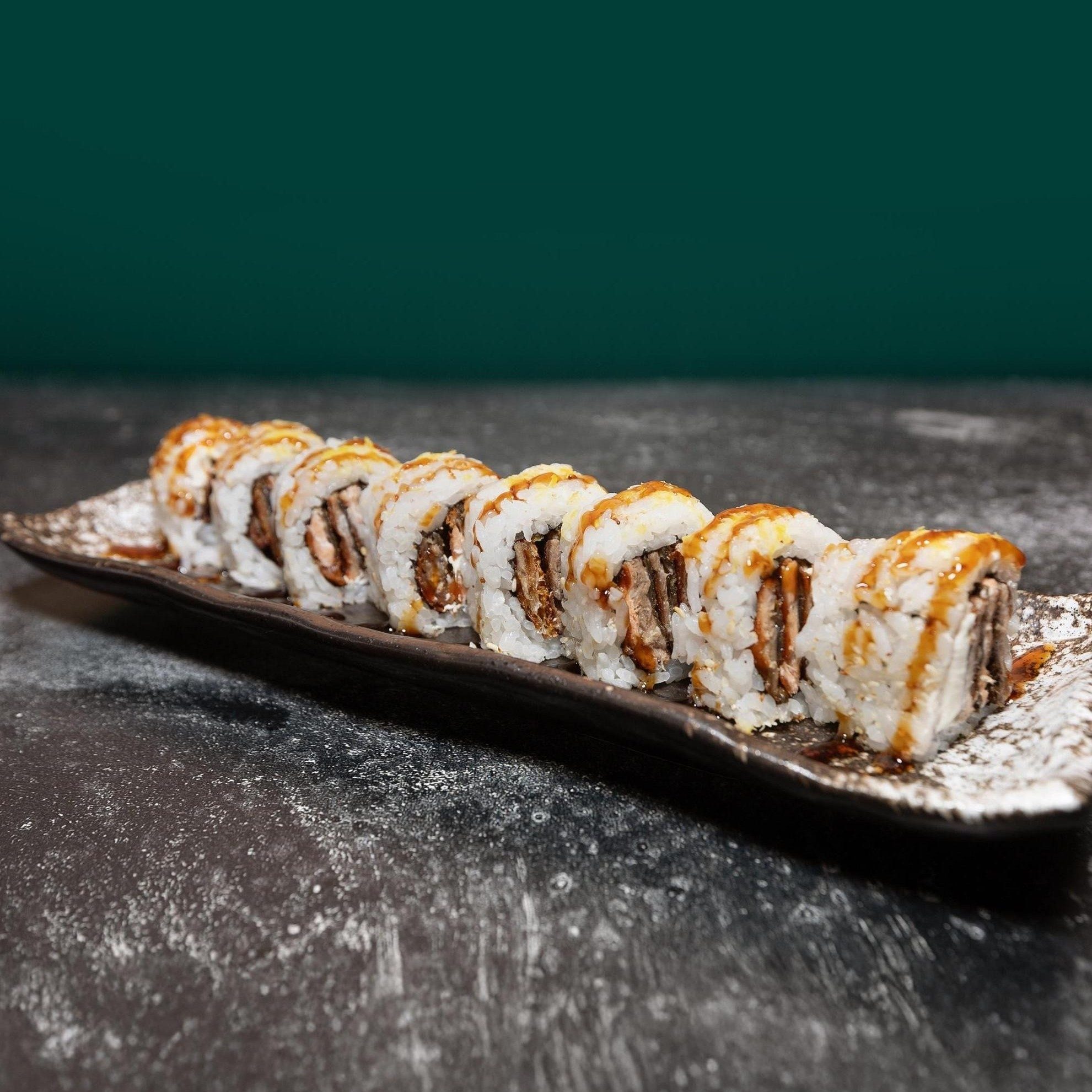 Salmon Skin Roll.