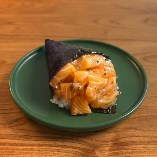 Temaki Truffled Salmon.